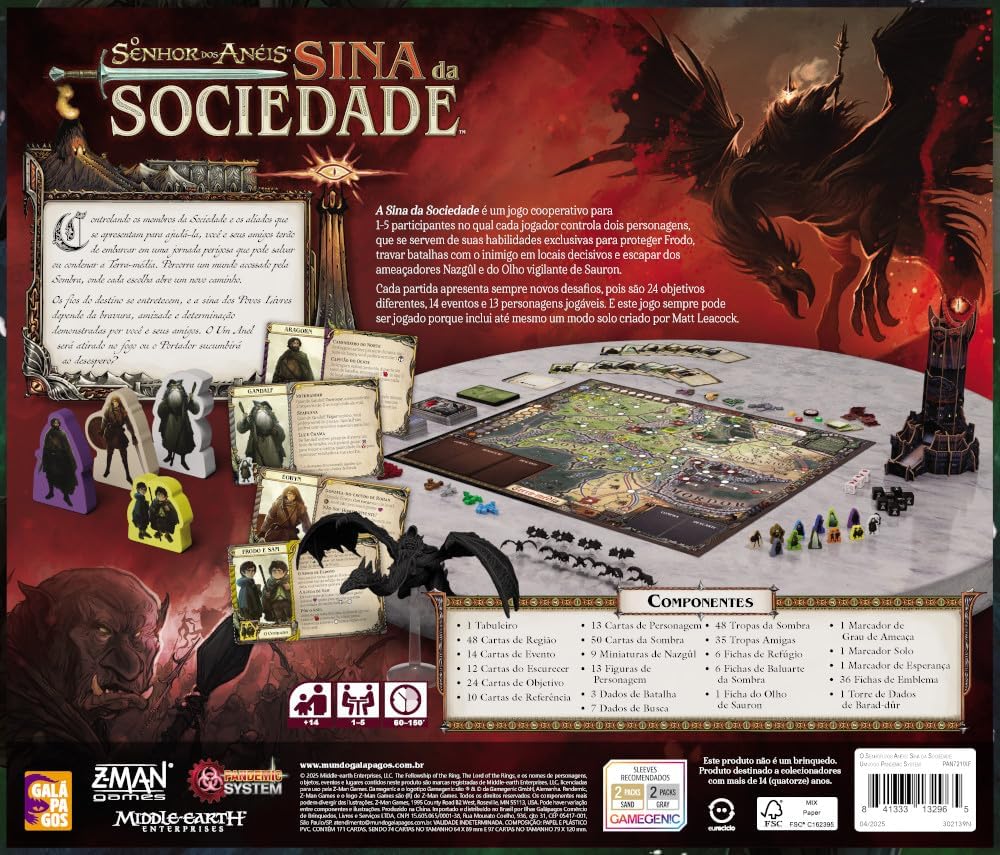 O Senhor dos Anéis - Sina da Sociedade