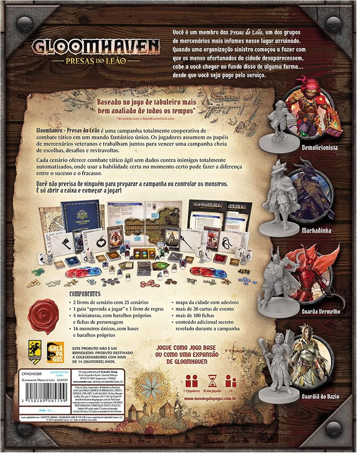 Gloomhaven: Presas do Leão