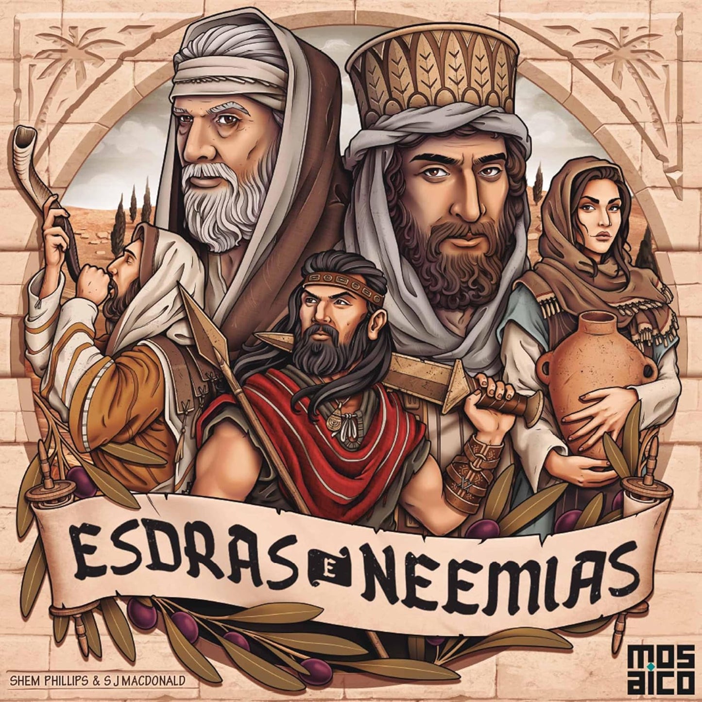 Esdras e Neemias + Pergaminhos Promos