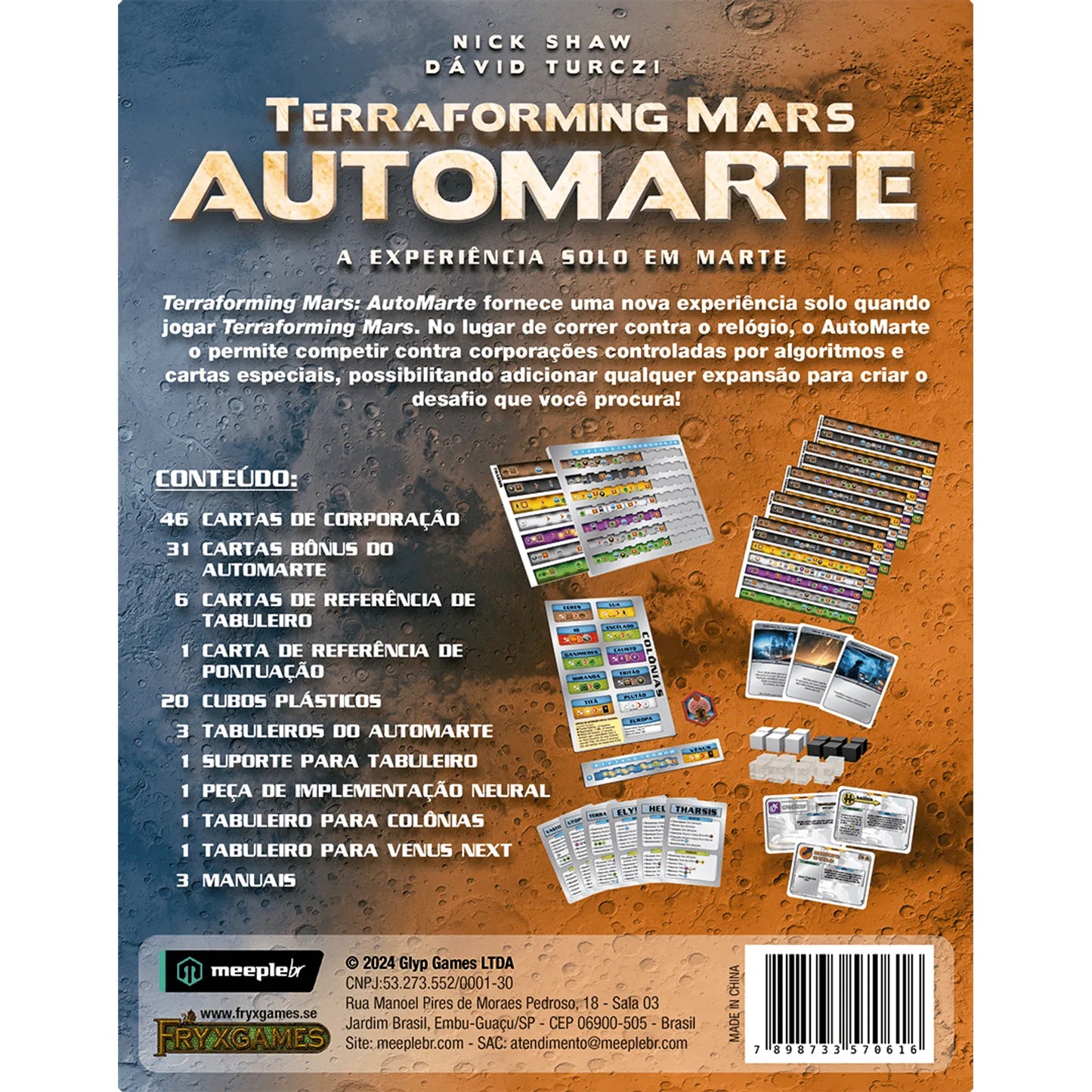 Terraforming Mars: AutoMarte