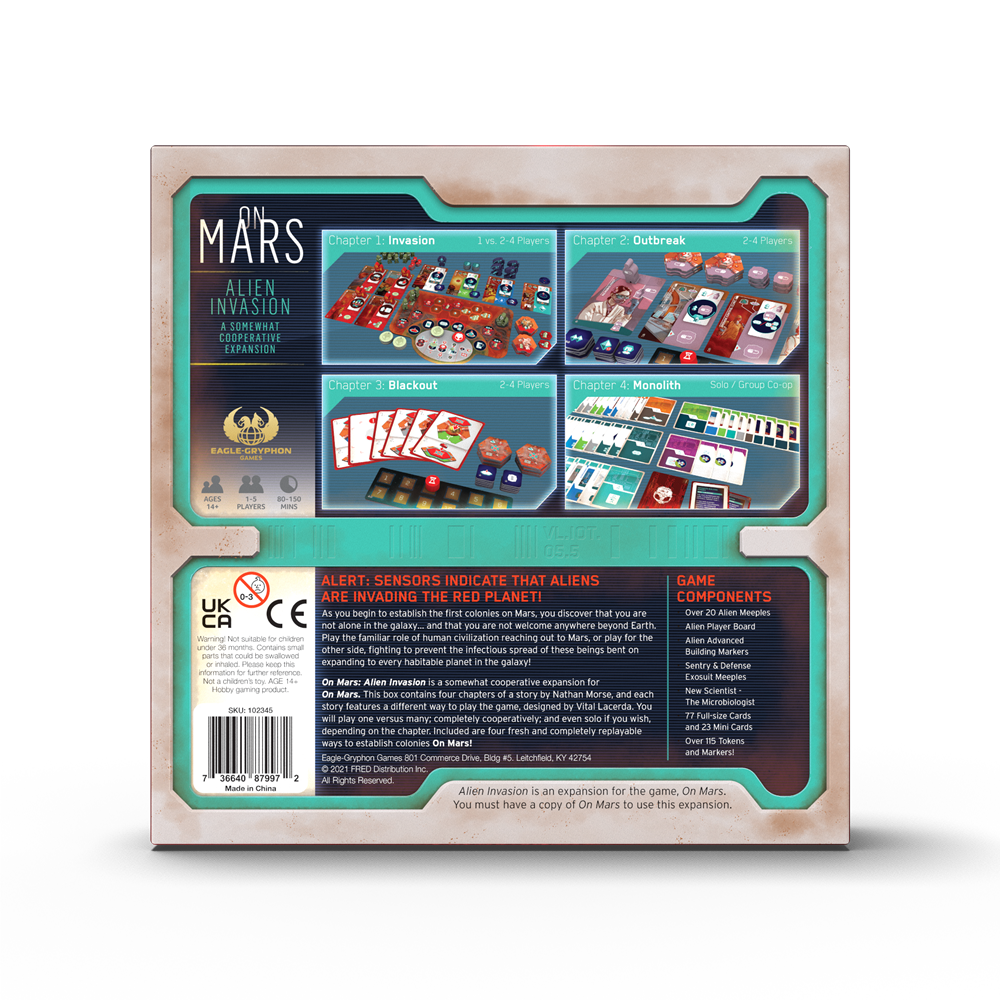 On Mars: Alien Invasion Expansão
