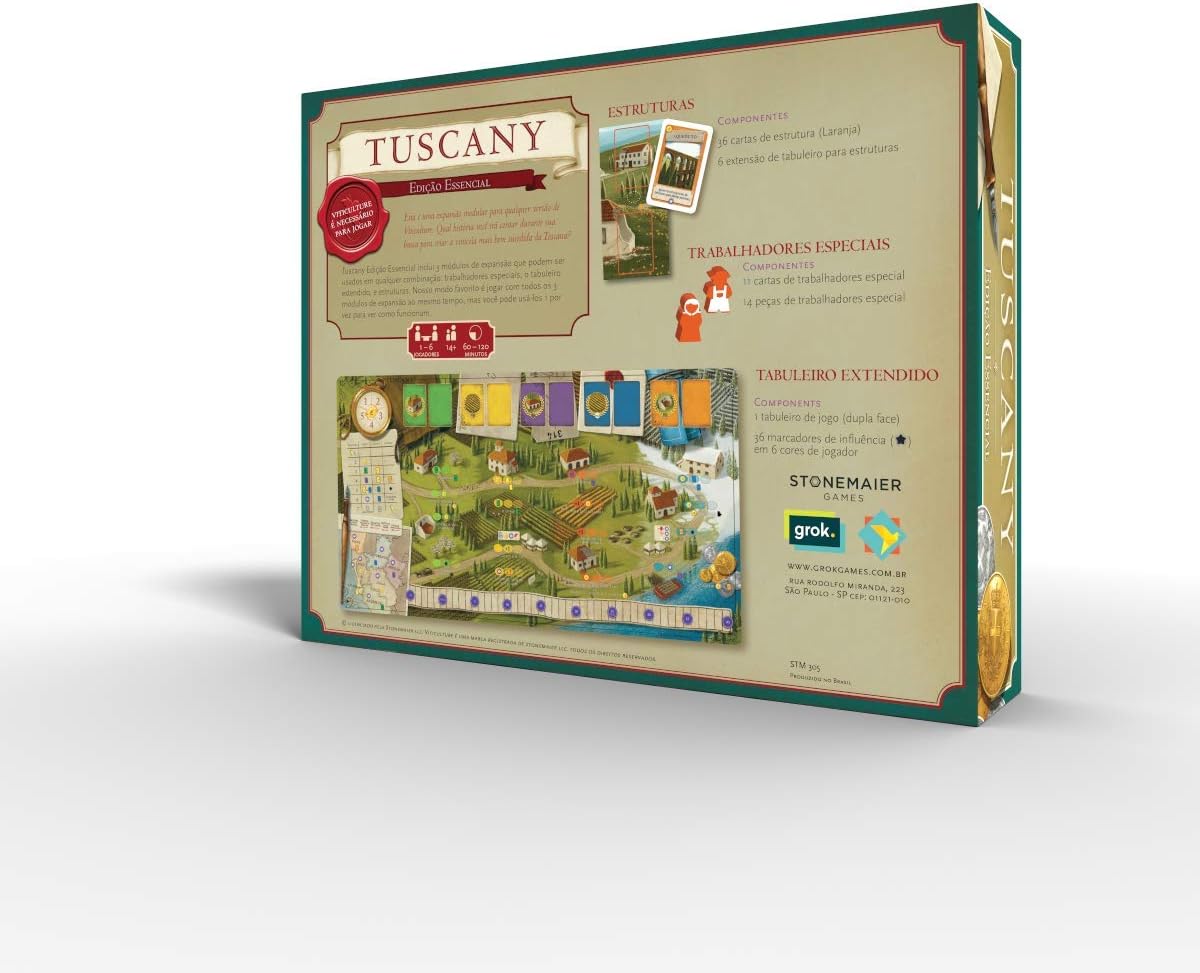 Viticulture: Tuscany Edição Essencial Expansão