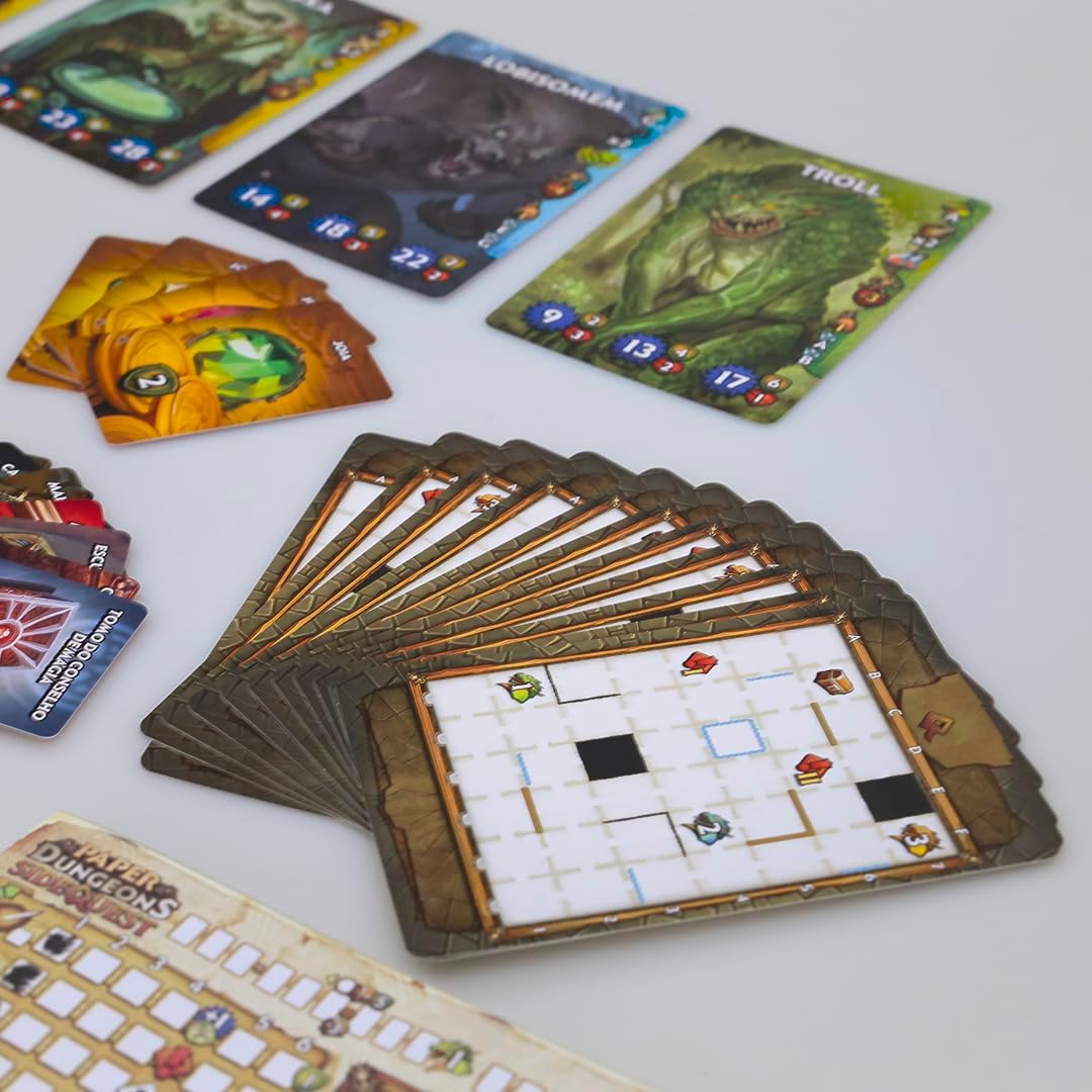 Paper Dungeons Sidequest Expansão