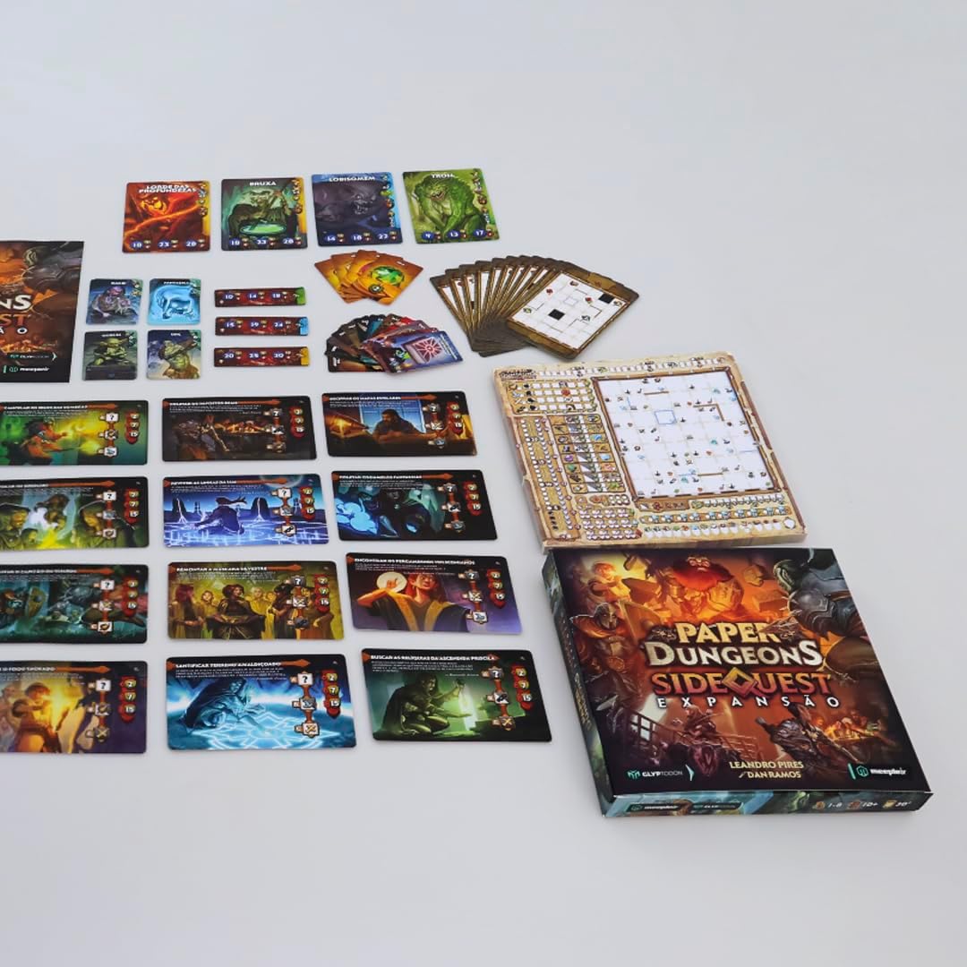Paper Dungeons Sidequest Expansão