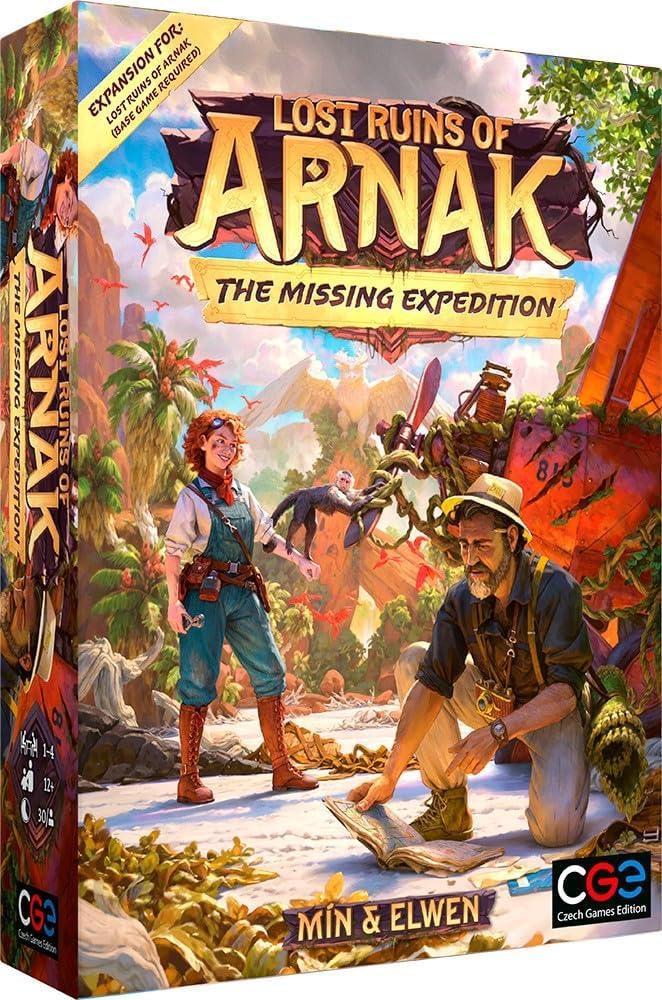 As Ruínas Perdidas de Arnak: The Missing Expedition - BoardGamePlay Store