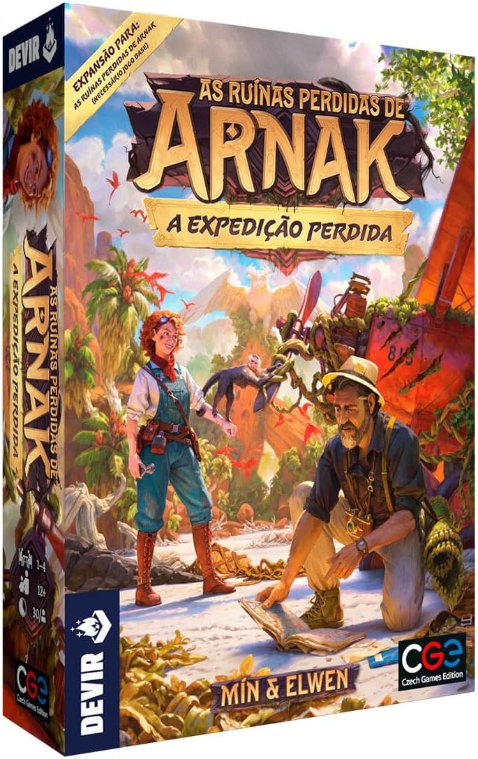 As Ruínas Perdidas de Arnak: A Expedição Perdida Expansão