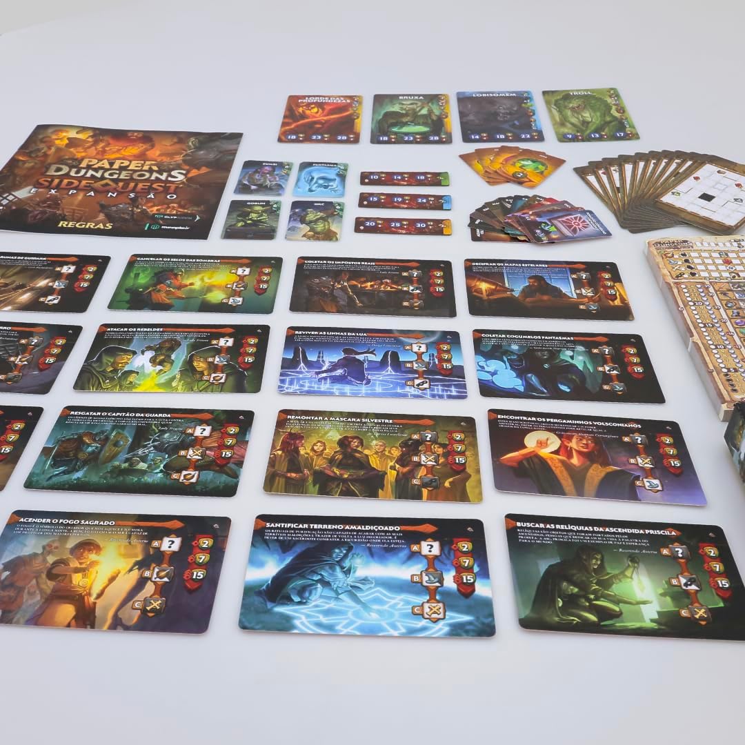 Paper Dungeons Sidequest Expansão