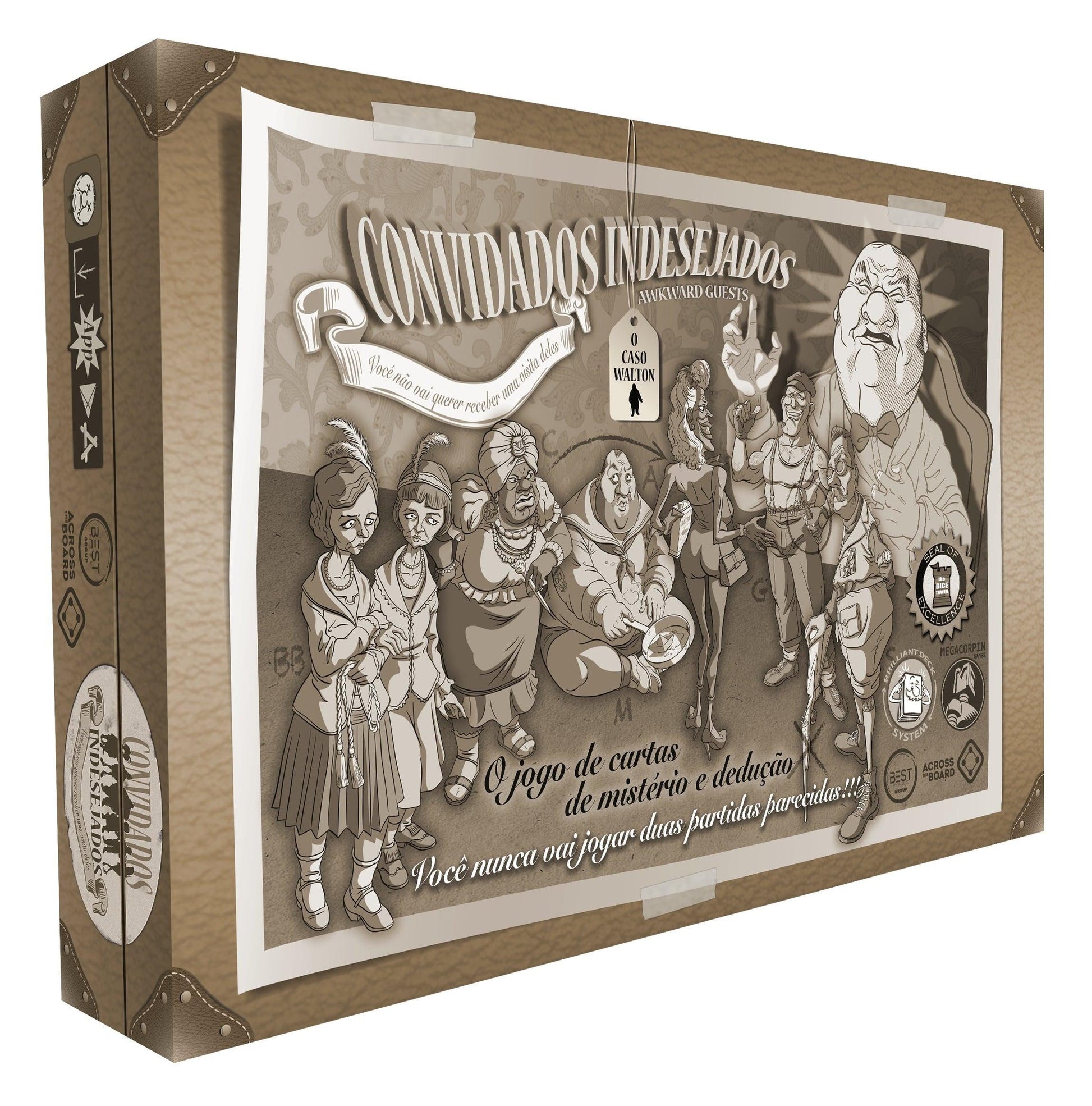 Convidados Indesejados Board Game Novo - BoardGamePlay Store