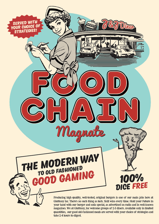 Food Chain Magnate Board Game Novo - BoardGamePlay Store